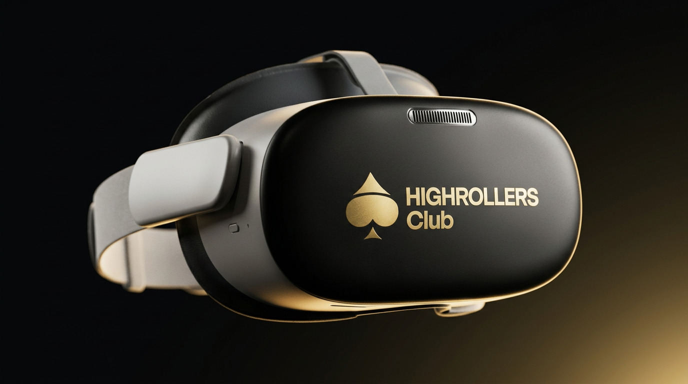 A branded VR device